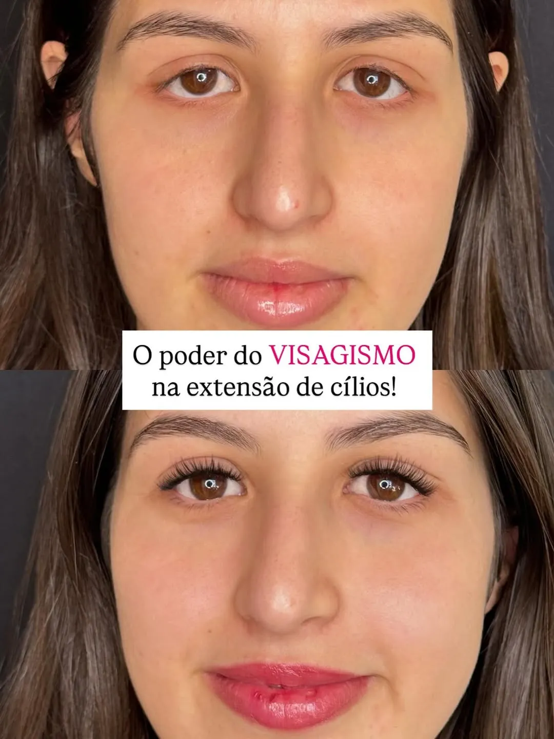 Leitura dos eixos do olhar para mapeamento de cílios personalizado